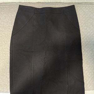 Banana Republic black pencil skirt